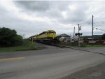 Near the grade crossing